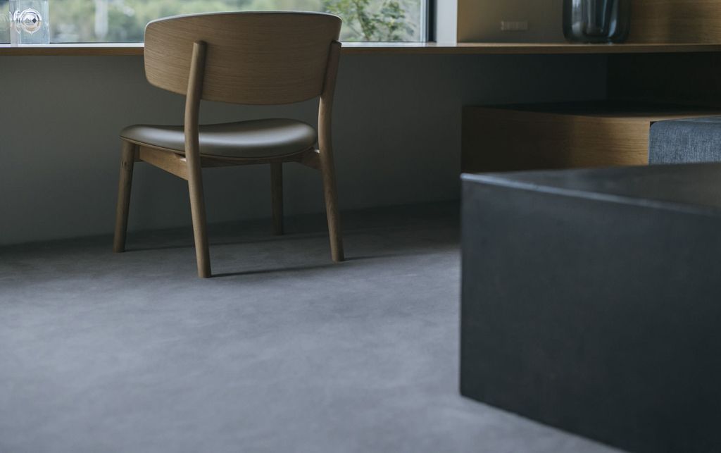 堀田カーペットのショールーム「TACTILE HOUSE OSAKA」のカーペットのある風景